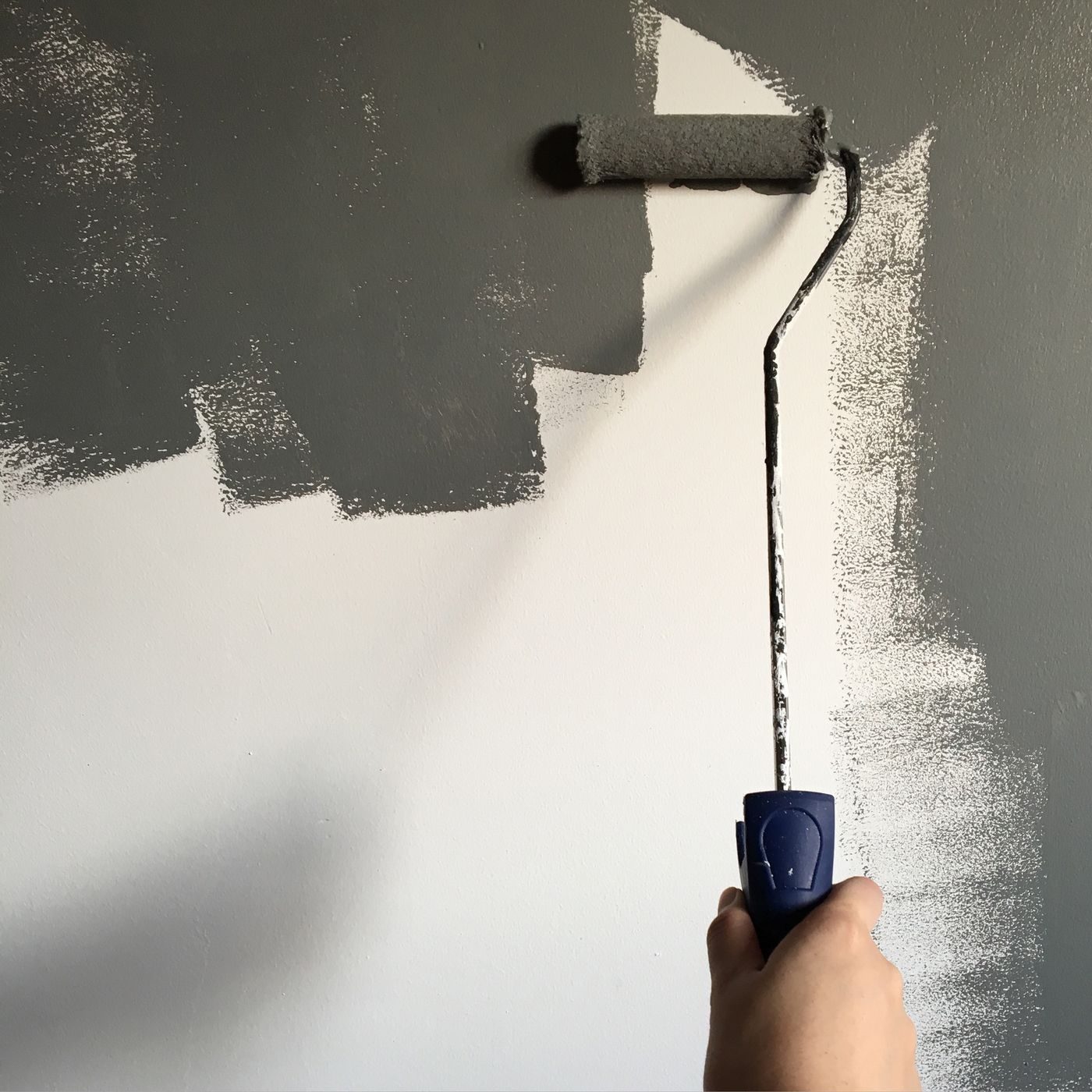 Une belle couleur ne masque pas un mur mal préparé